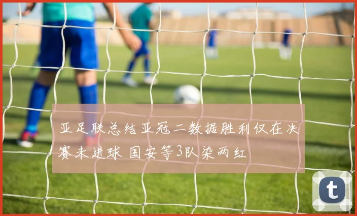 亚足联总结亚冠二数据胜利仅在决赛未进球 国安等3队染两红